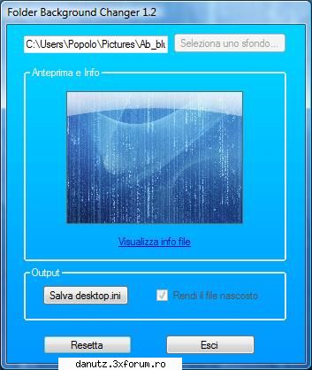 folder background nume program folder background changer v1.2 ....... sau scurt fbc link ...