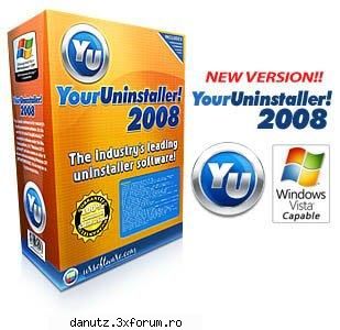Your Uninstaller 2008 v + Serial [h33t] [SoftFullDownload] - ---===Muzica si Software PC===
