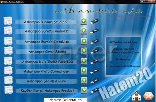 aio 2009 ashampoo antivirus burning studio clipfinder firewall free firewall pro internet 2ashampoo