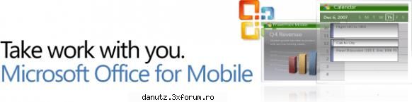 microsoft office mobile 6.1 use office mobile* your windows mobile phone get the familiar look and
