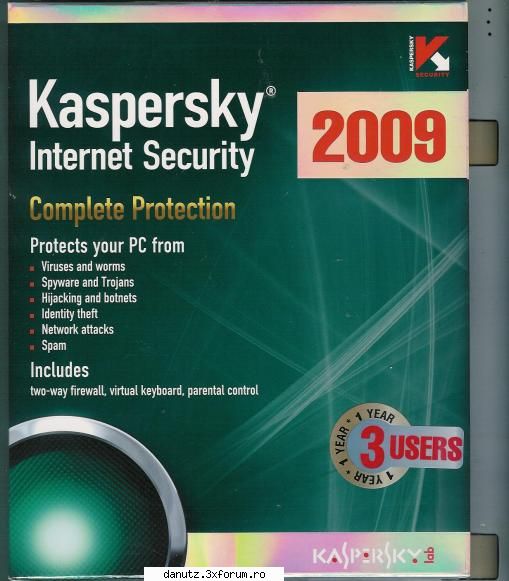kaspersky internet security 2009 kaspersky internet security 2009 securitate care oferă mediu